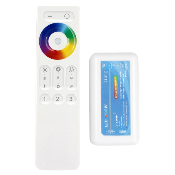 RGBW controller dimmer with 2.4G remoter