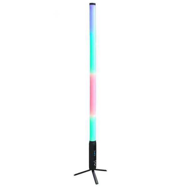 Portable 360 Degree LED Tube Light Battery Powered RGBWA for Party and Event Lighting