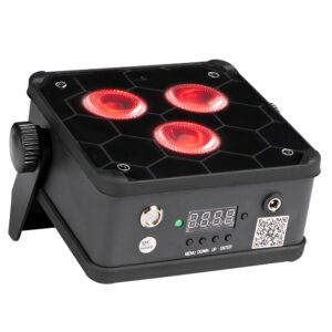 Battery Powered Event Lighting Portable Square 54W RBNWAUV DMX512 Wireless