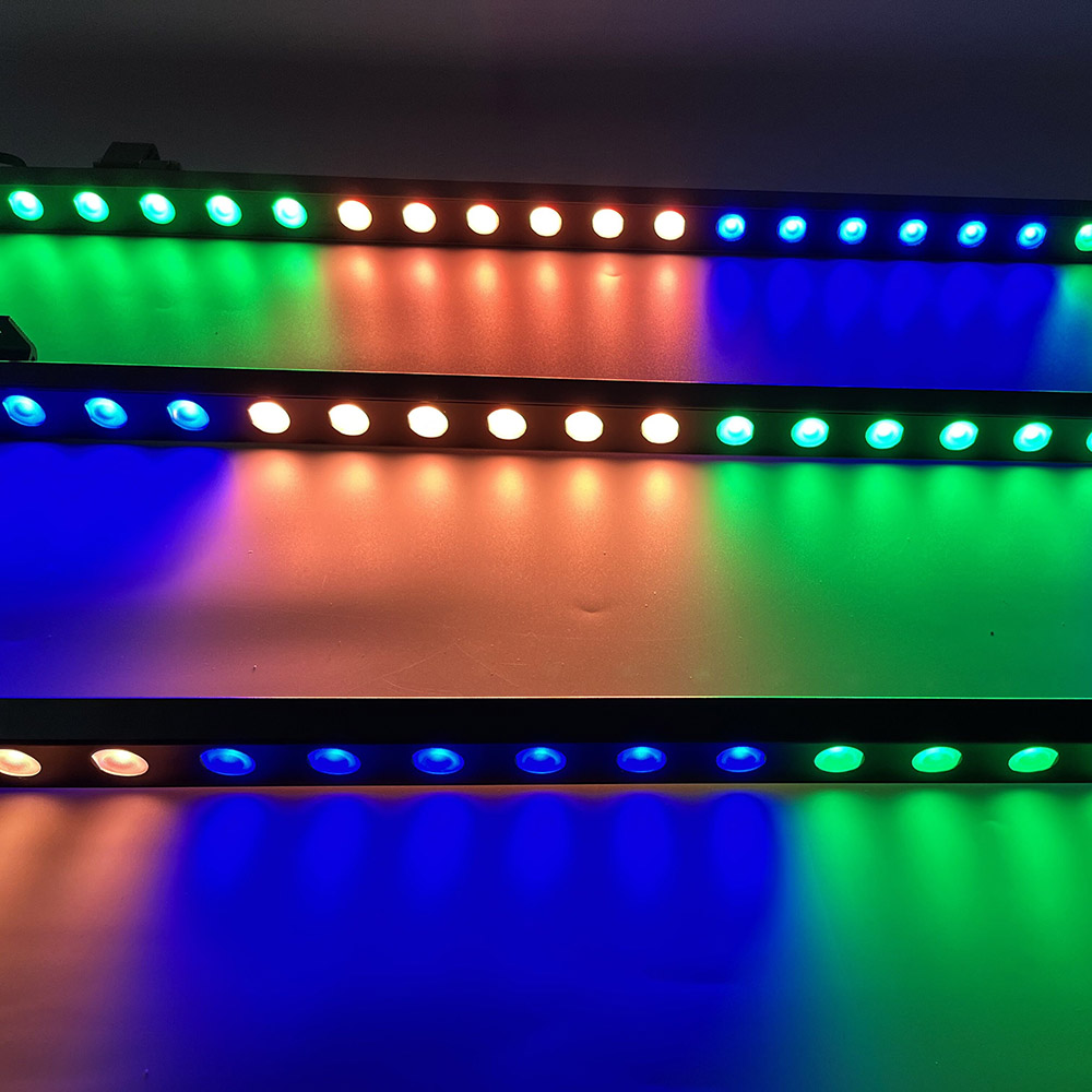 DMX512 LED Wall Washer Light IP67 RGBW