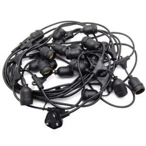 Festoon String Patio Lights With LED Bulbs