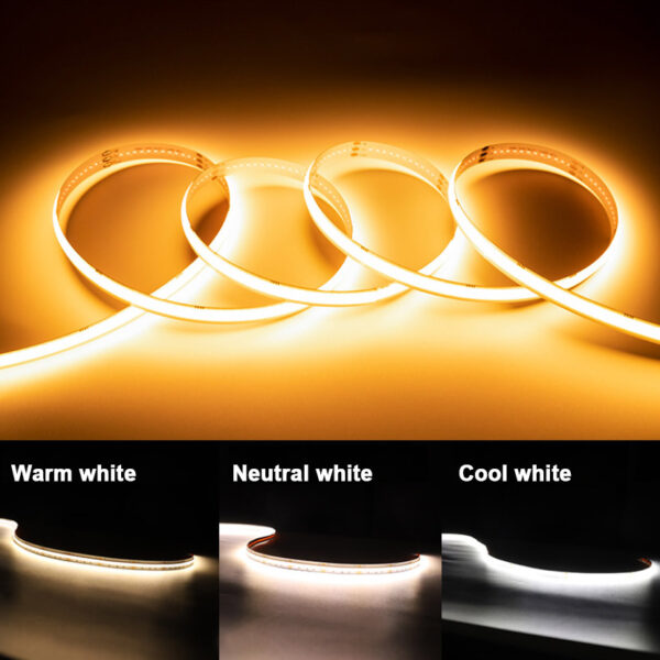 Tunable White COB LED Strip CCT Light