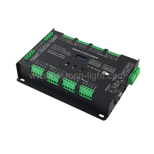 32 Channel DMX Decoder Constant Voltage CV Controller